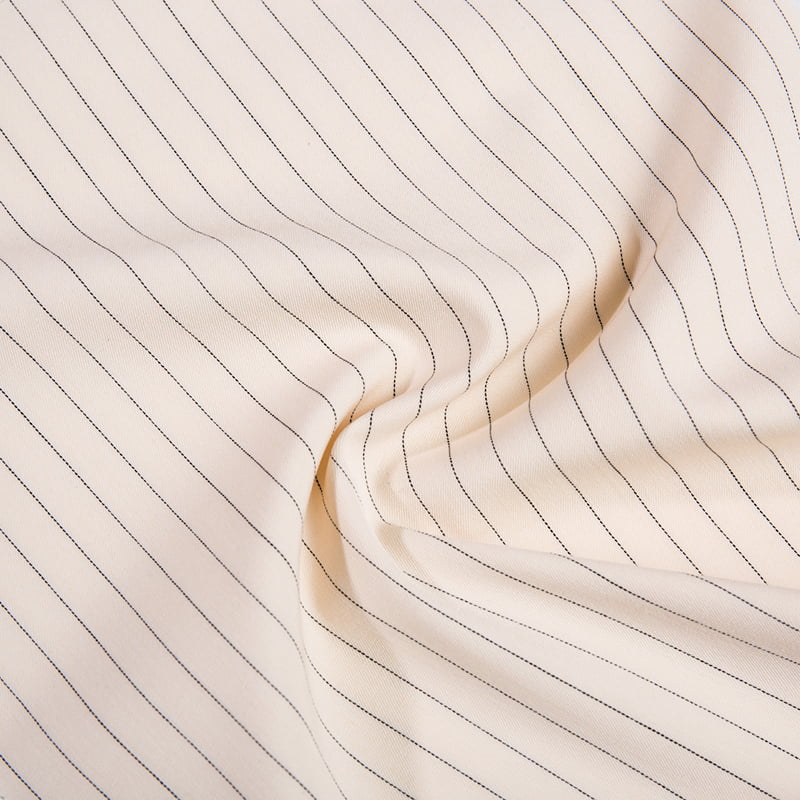 FX55895 Tilpass stripe Design Viscose/Poly Twill TR Spandex Fabric for Ladies dress og uniformer