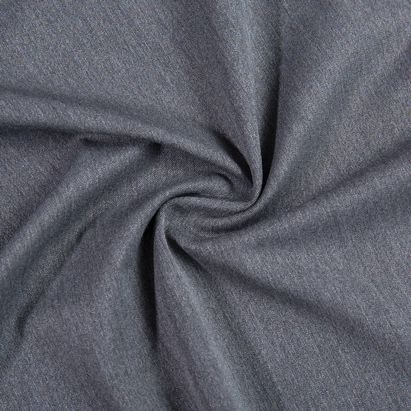 FX55885 Soft Handfeeling Polyester Rayon Spandex med modal topp farget egnet stoff